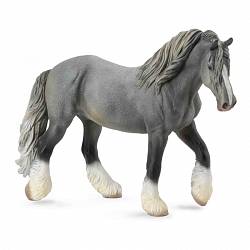 Фигурка Gulliver Collecta тяжеловоз Шайр - кобыла серая (Collecta, 88574b) - миниатюра